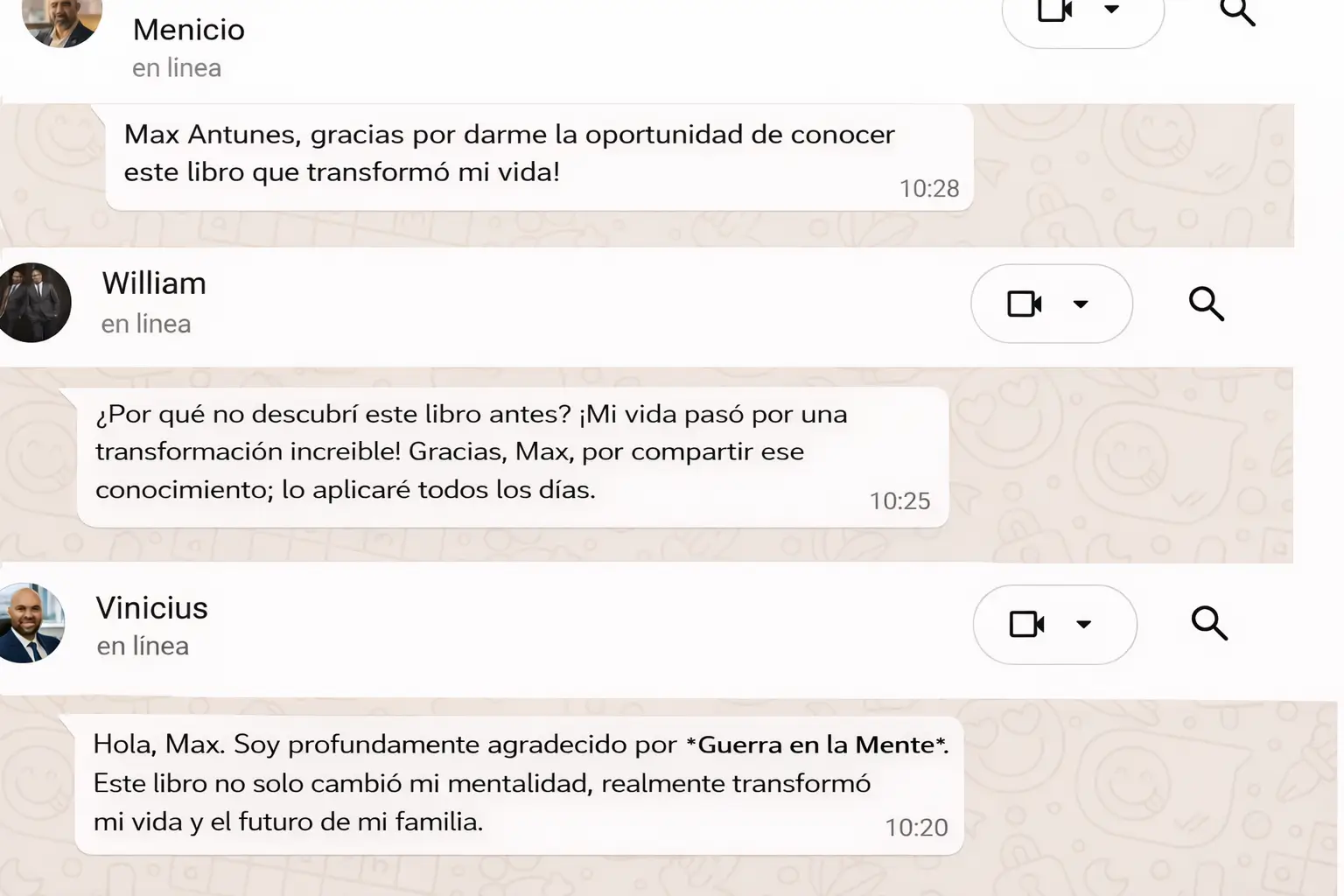Customer testimonial